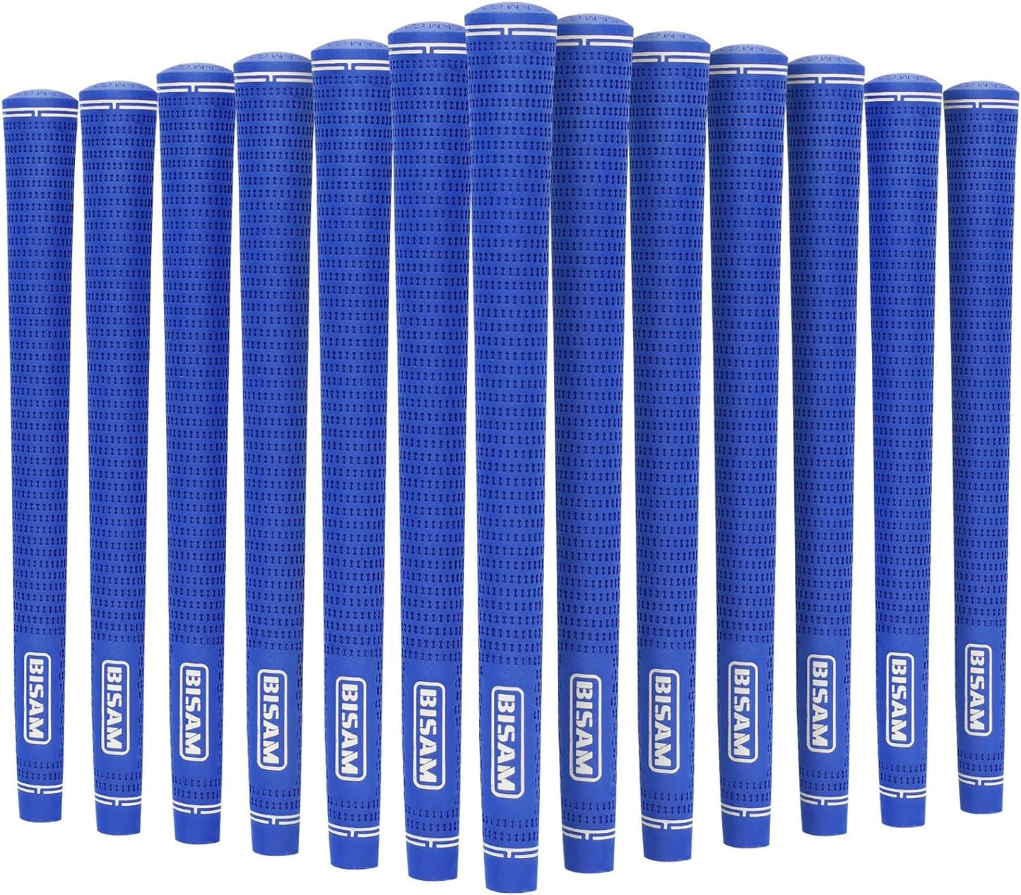 BISAM Ⅰ Midsize Golf Grips (13 Pcs) Set, 360 Golf Club Grips, Non-Slip Performance in All Weather Conditions