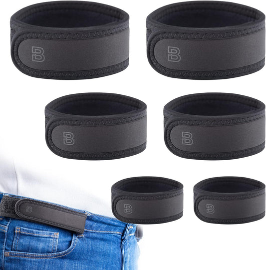 BeltBro Neo Buckle-Free Elastic Belt - Ultra-Soft Padding For Ostomy Bag, Back Pain & Wheelchair - Fits 1.5 Inch Belt Loops