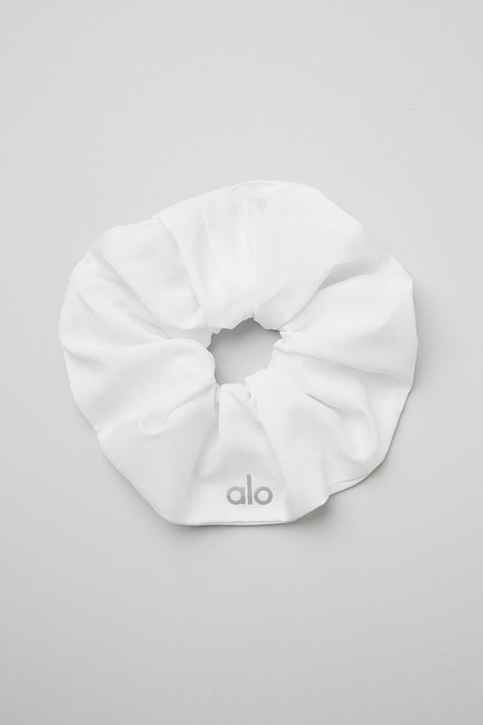 Oversized Scrunchie - White