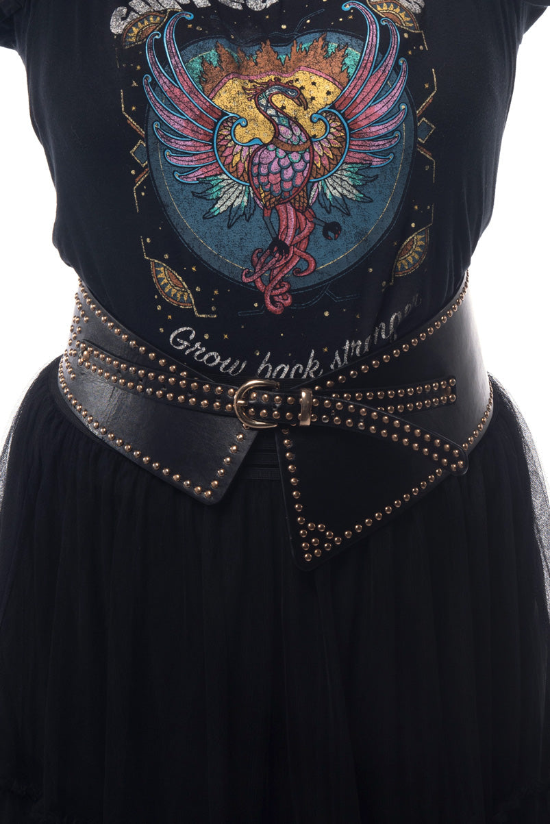 Asymmetrical Belt - Black