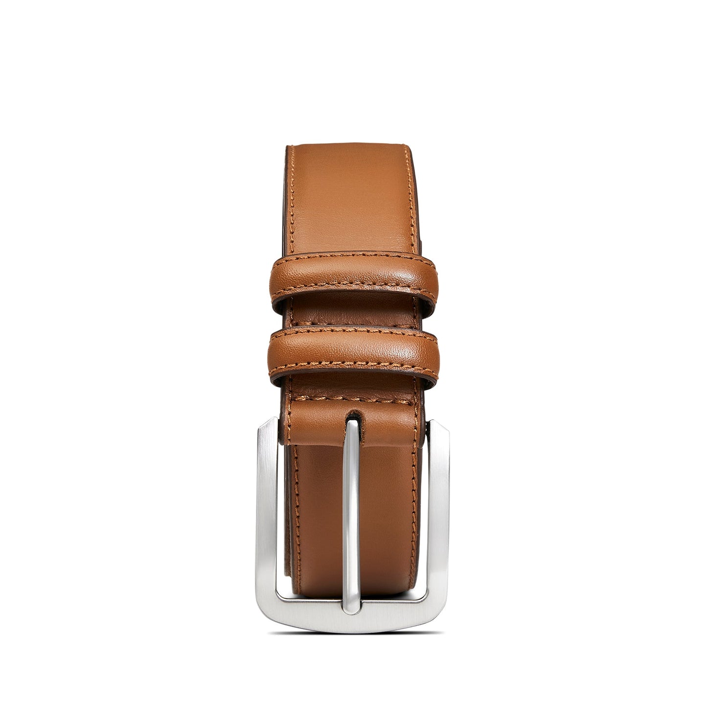 Men's Tan Leather Belt - Reynolds