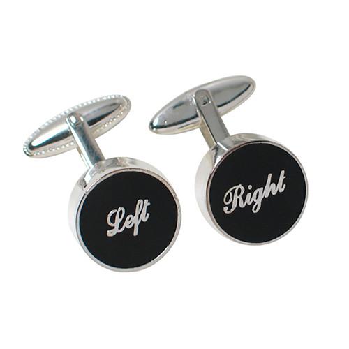 Left & Right Cufflinks by Fredi Brodmann for Acme Studio