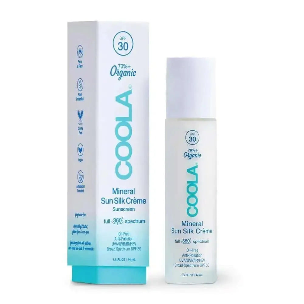 COOLA - Full Spectrum 360° Mineral Sun Silk Crème Organic Face Sunscreen SPF 30