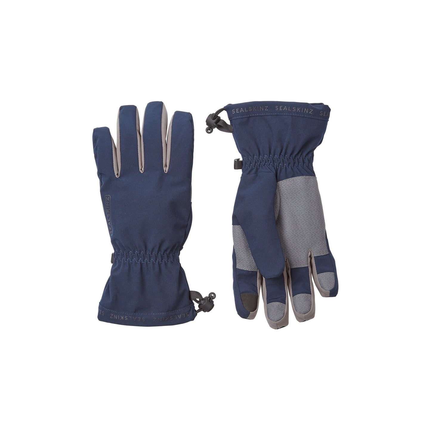 1 Drayton Waterproof Lightweight Gauntlet Gloves  -  Small / Navy