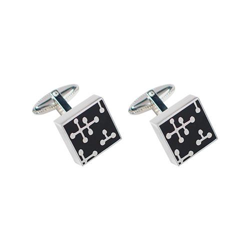 Black Dots Cufflinks by Charles & Ray Eames for Acme Studio