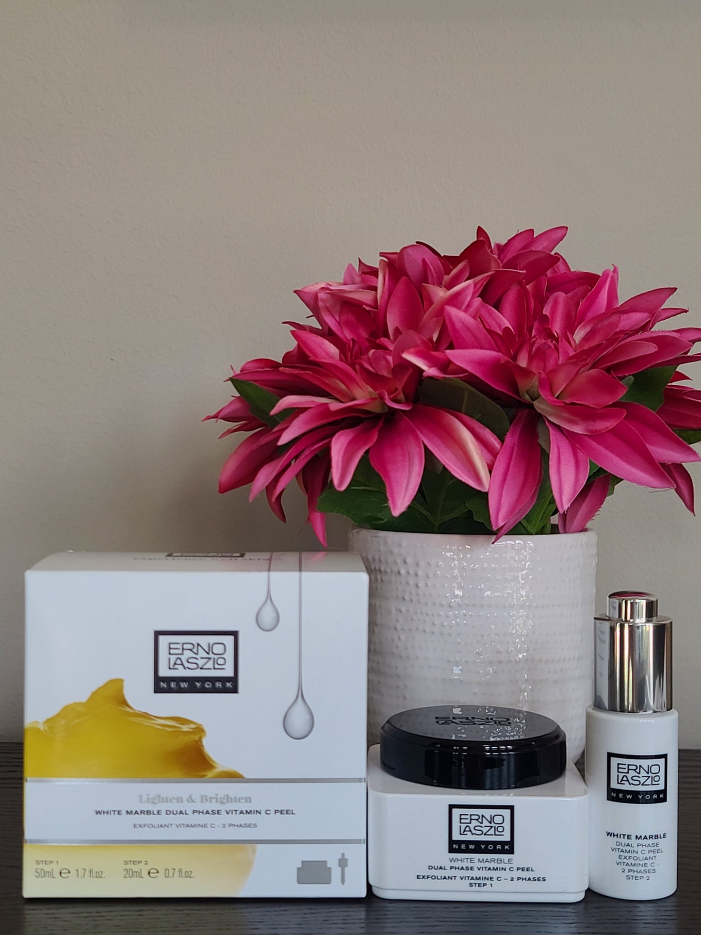 Erno Laszlo White Marble Dual Phase Vitamin C Peel Set