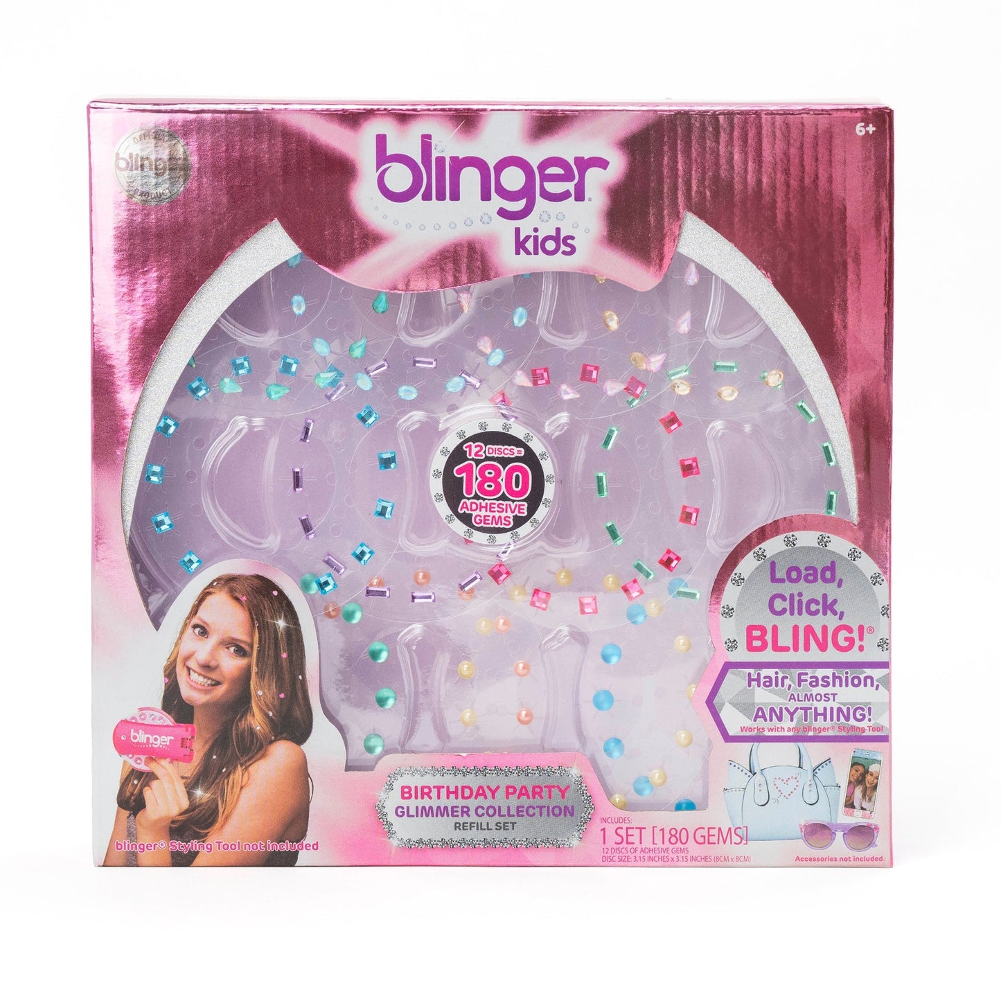 Blinger Kids Glimmer Collection Refill Set | Birthday Party
