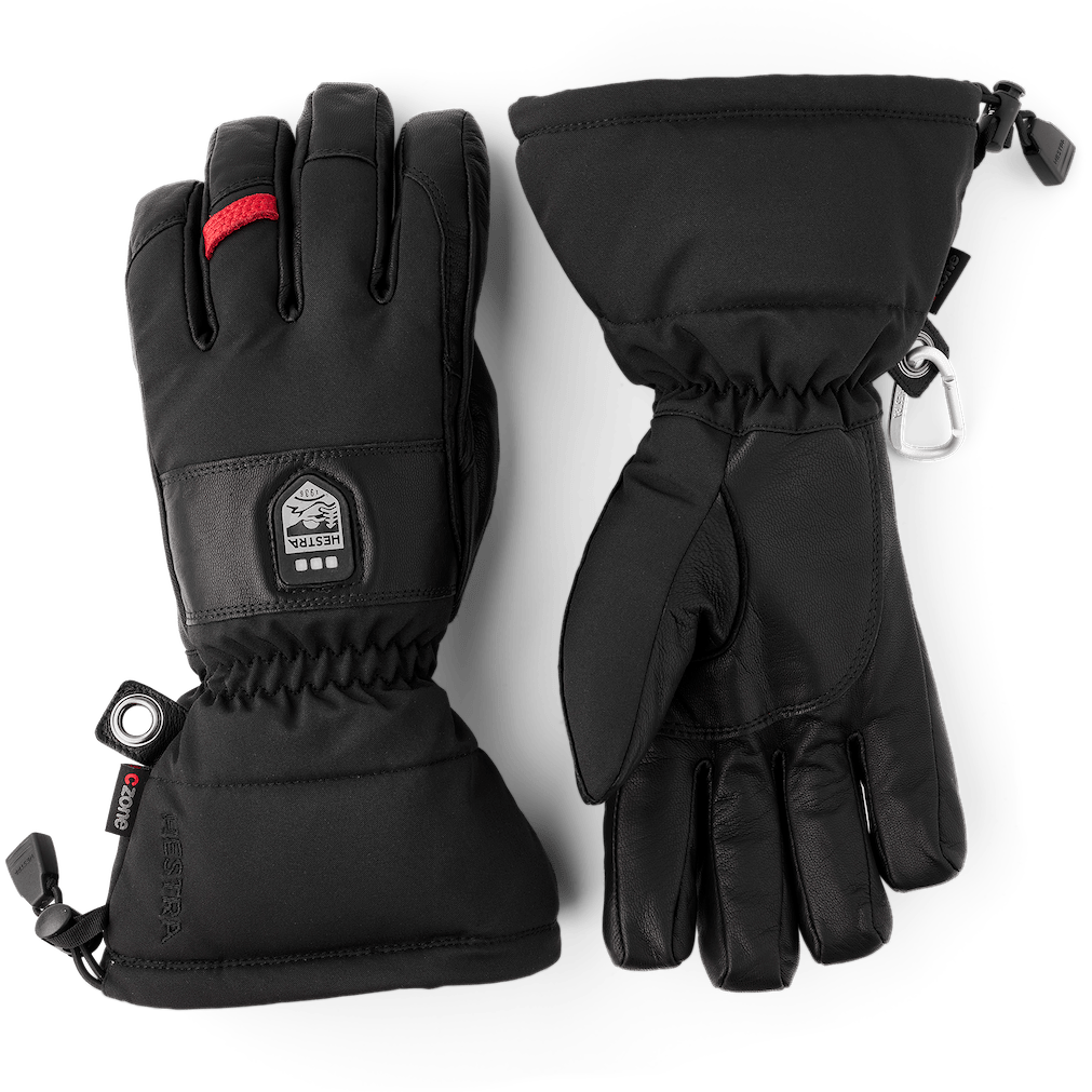 1 Power Heater Gauntlet Gloves  -  10 / Black/Black