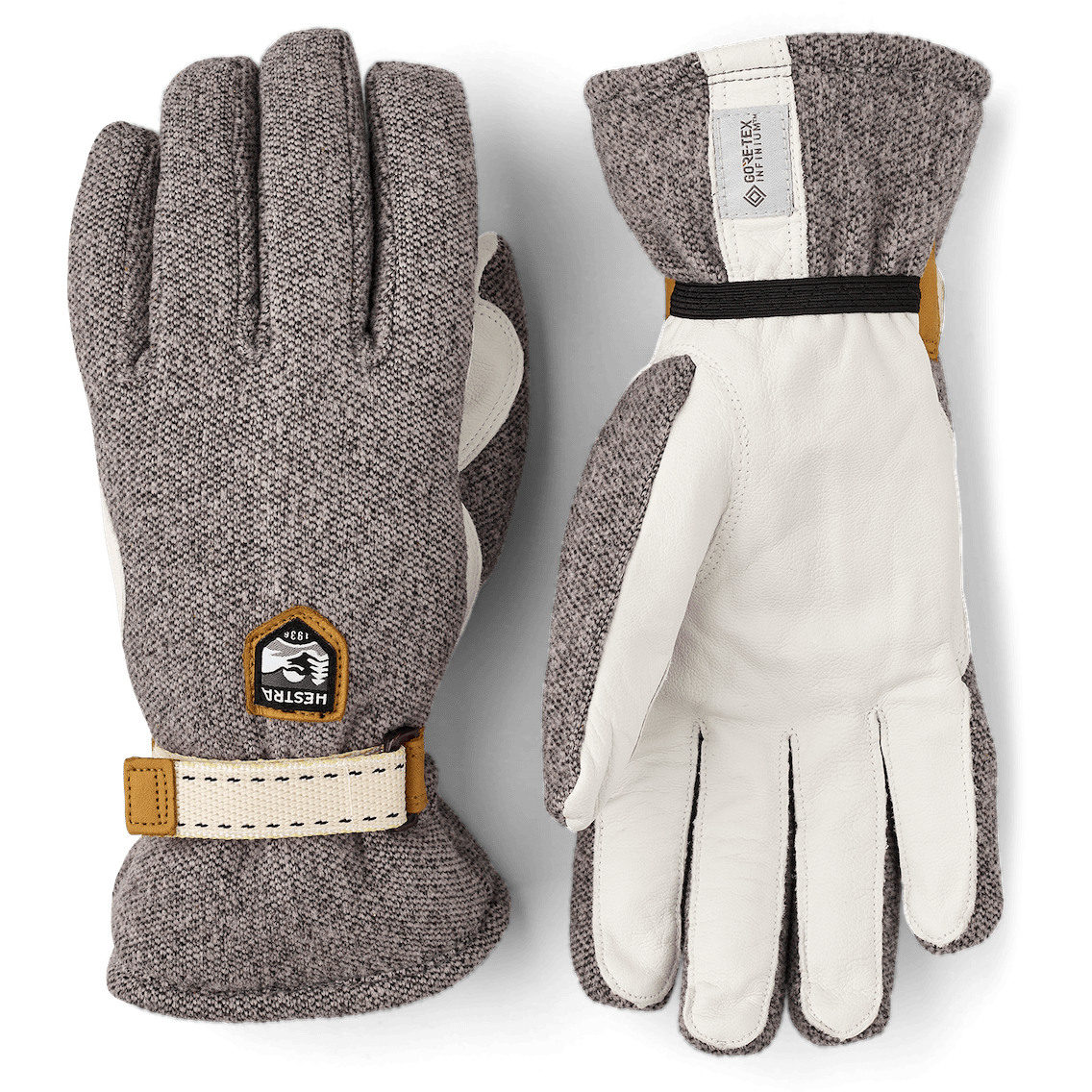 1 Windstopper Tour Gloves  -  6 / Natural Gray