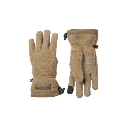 1 Hoveton Waterproof Sherpa Fleece Gloves  -  Small / Brown