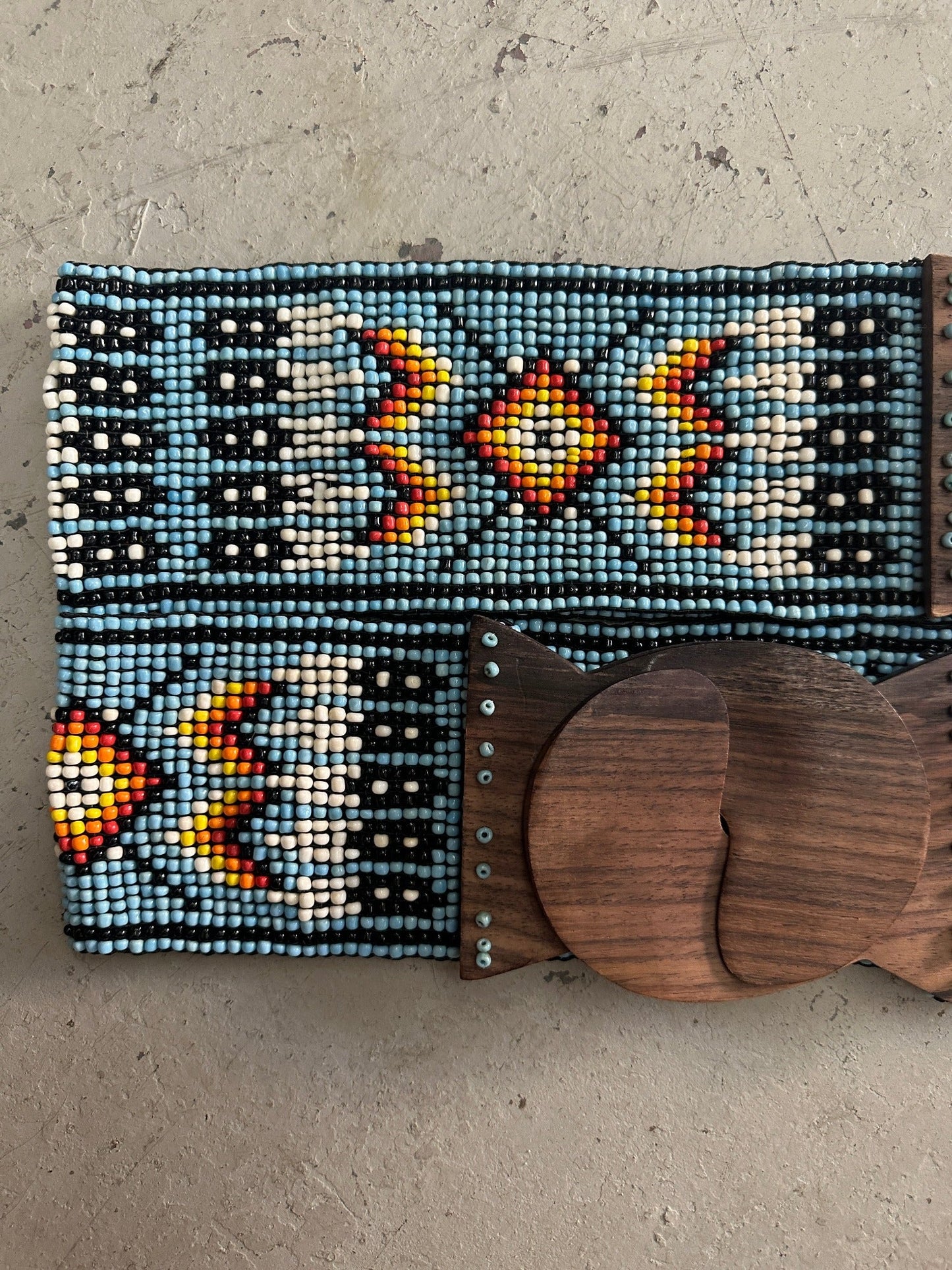 Streets Of Laredo Tribal Beaded Belt