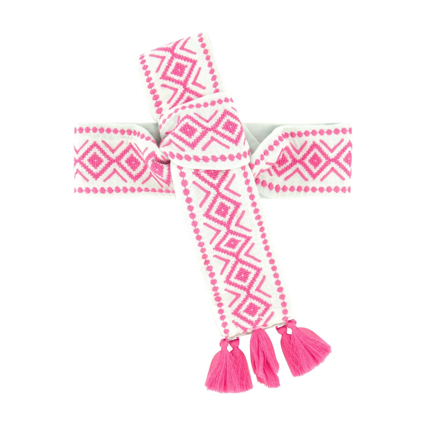 Embroidery Belt Sea Mist