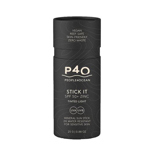 PEOPLE4OCEAN Stick It Coloured Zinc SPF 50+ 25g Tinted Light