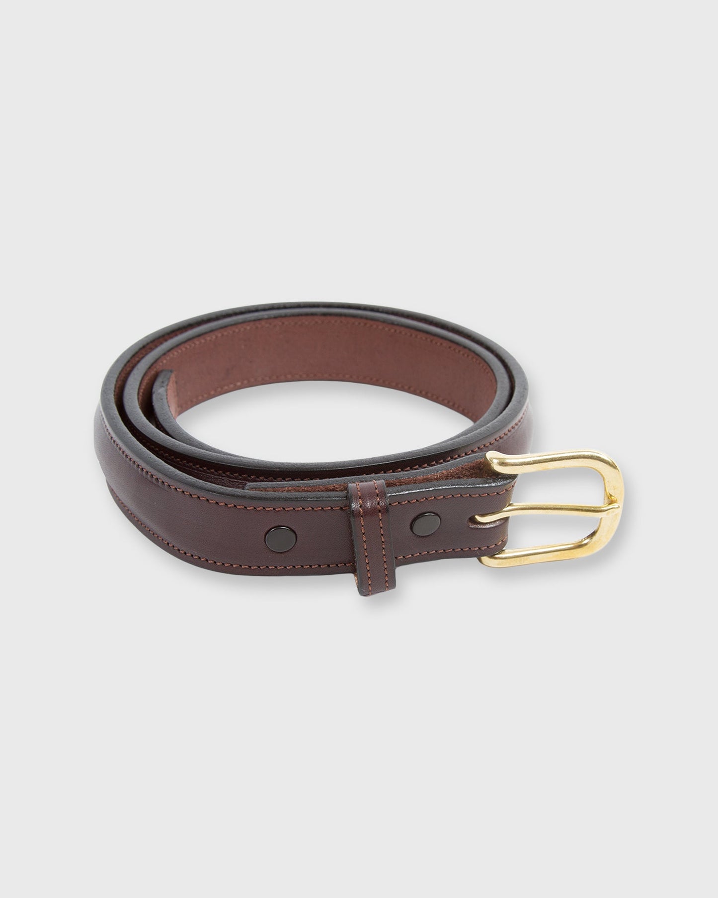 1" Bombay Stitch Belt in Havana Bridle