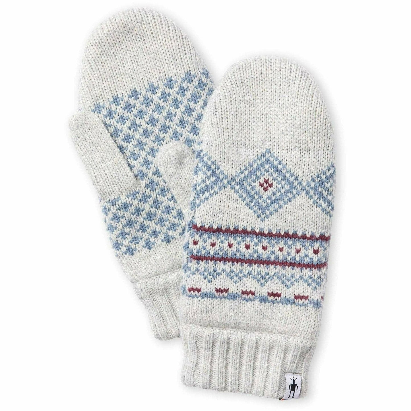 1 Hudson Trail Nordic Mittens  -  One Size 1 Most / Ash Heather