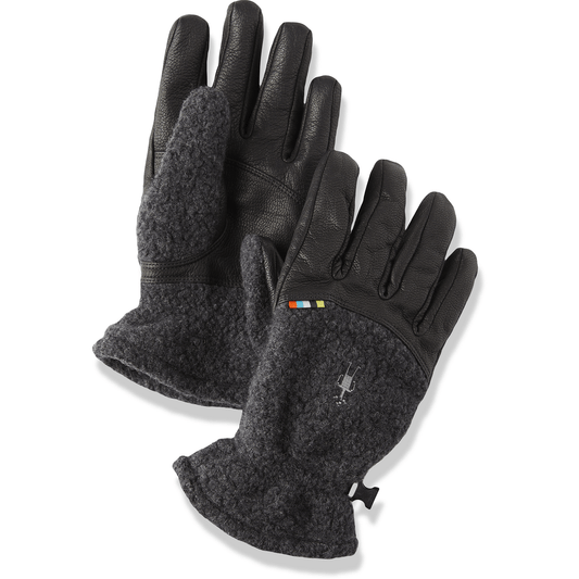 1 Trail Ridge Sherpa Gloves  -  X-Small / Charcoal