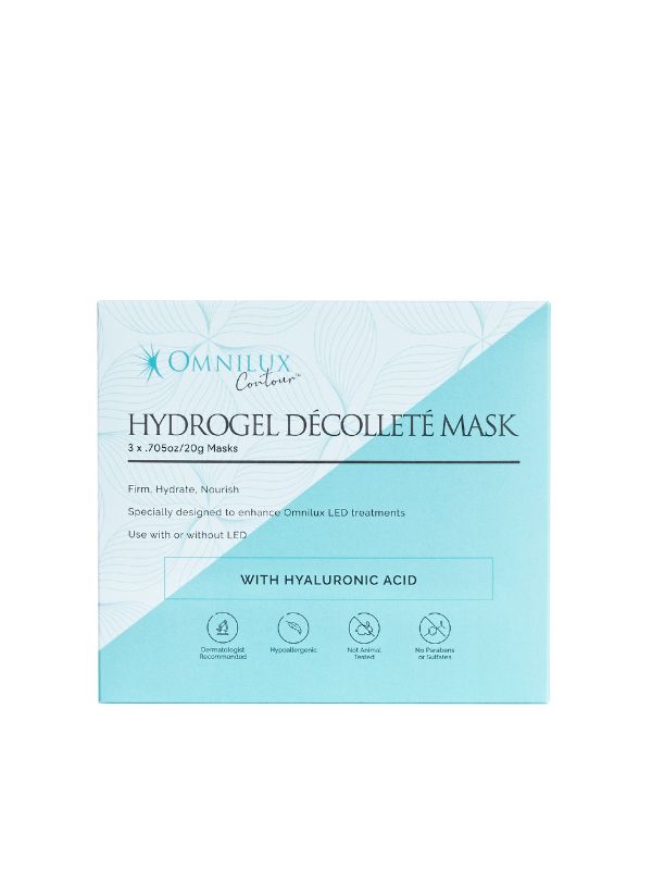 Omnilux Hydrogel Décolleté Mask