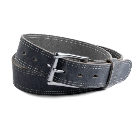 Wyoming Bison Belt - Grey