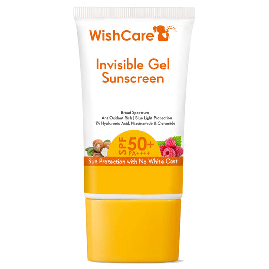 WishCare Invisible Gel Sunscreen SPF 50+ PA++++ - 50 ml
