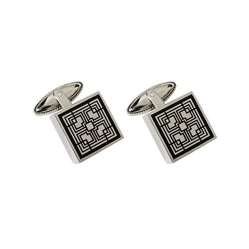 Storer Cufflinks by Frank Lloyd Wright for Acme Studio