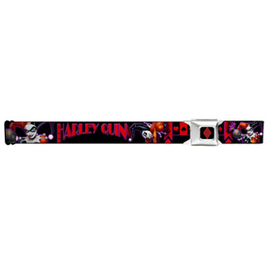 DC Comics Batman Harley Quinn Diamond Full Color Seatbelt Belt