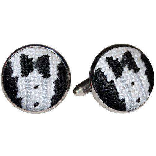 Black Tie Affair Needlepoint Cufflinks by Smathers & Branson - Country Club Prep