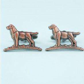 Labrador Cufflinks by Over Under Clothing - Country Club Prep