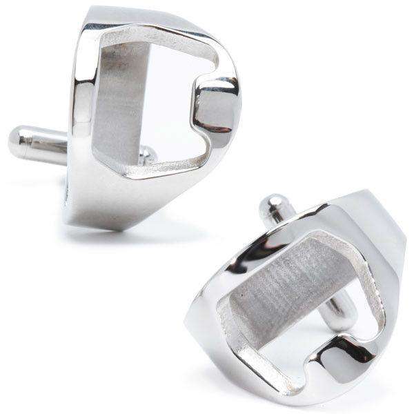 Stainless Steel Bottle Opener Cufflinks by CufflinksInc - Country Club Prep