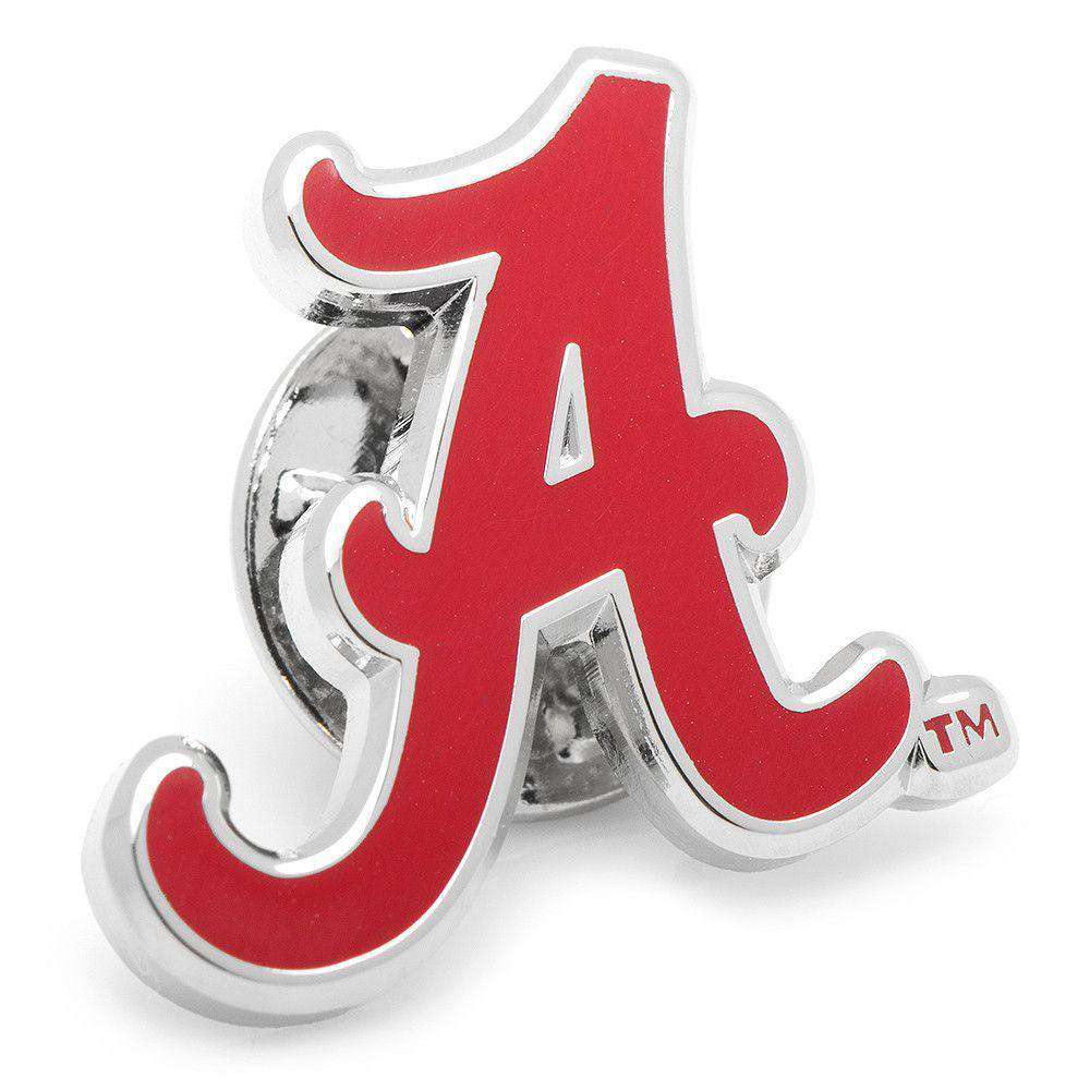 University of Alabama Lapel Pin in Crimson by CufflinksInc