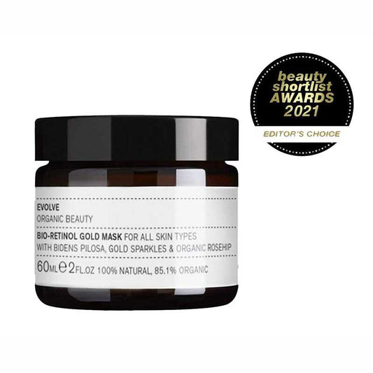Evolve Bio-Retinol Gold Face Mask