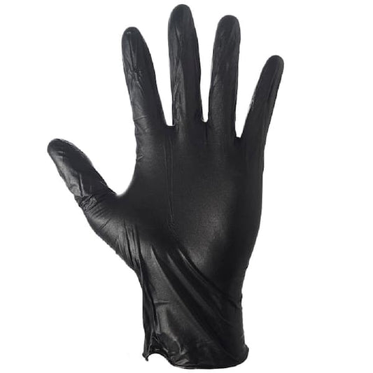 Black Work Gloves Extra-Large Touchscreen Compatible, 100-Box