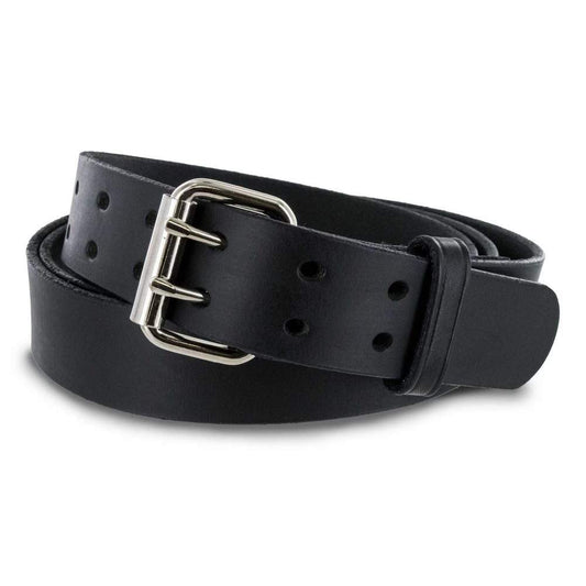 The Legend Double Prong Retro Style Jean Belt 6 Holes - 1.5" Width
