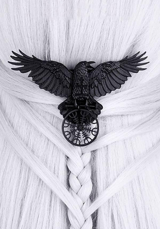 Helm of Awe Raven | HAIR CLIP