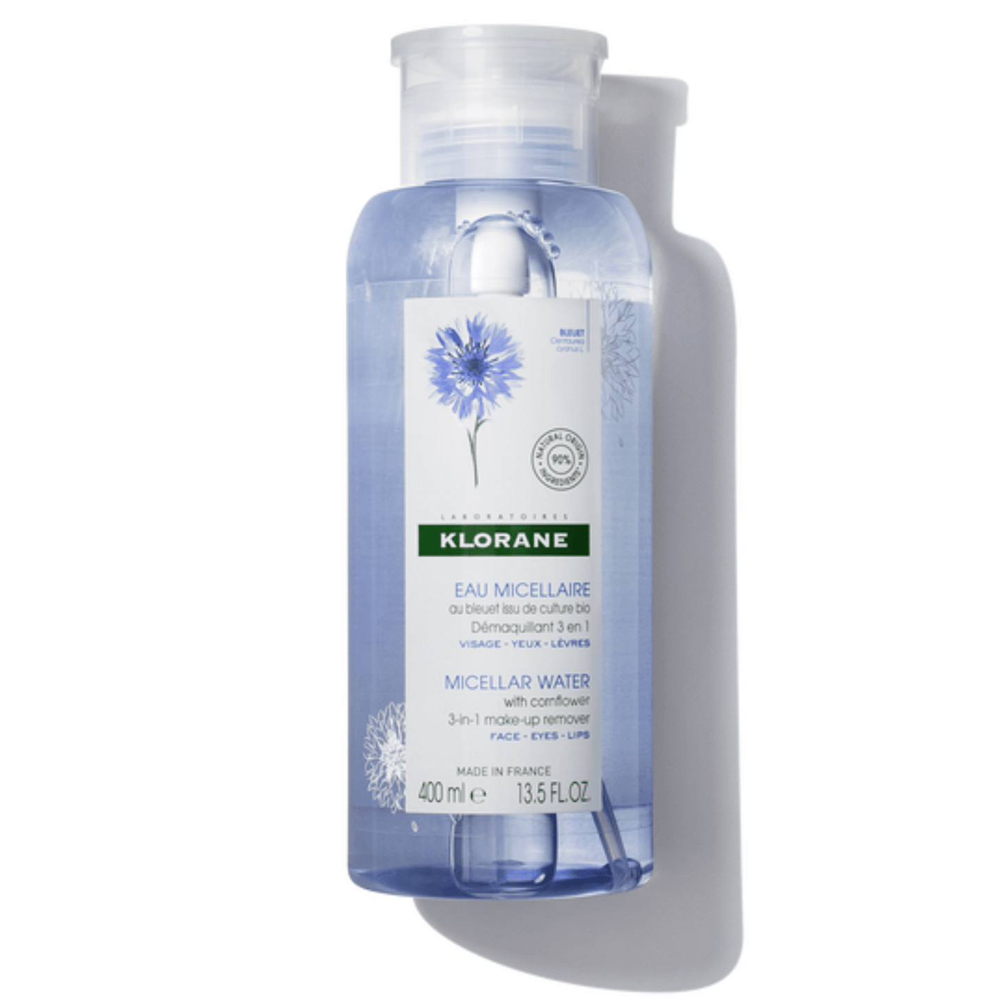 Klorane Micellar Water with Organically Farmed Cornflower Water (13.4 fl oz) #10071621