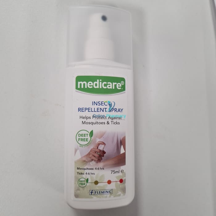 Medicare Deet Free Insect Repellent Spray - 75ml