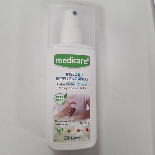 Medicare Deet Free Insect Repellent Spray - 75ml
