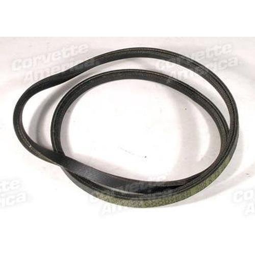 Corvette Power Steering Belt. 390 & 425HP W/Air Conditioning: 1966-1967