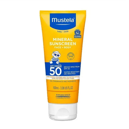 Mustela - Baby Mineral Sunscreen Lotion Face & Body SPF 50