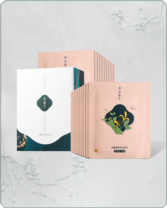 Floral Dew Care Makeup Remover Wipes-sku